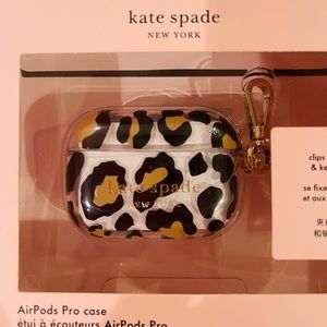 COPY - Kate Spade Air Pods Pro Leopard Print Case
